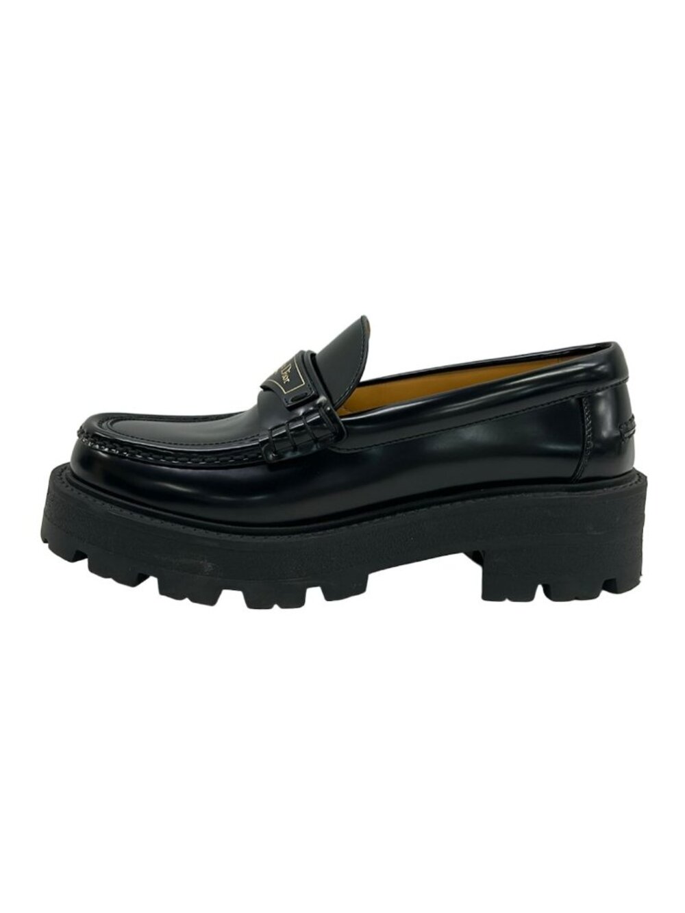 Dior Loafers Black Boy Platforms